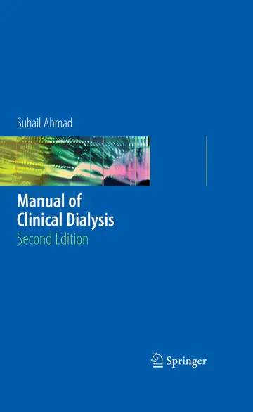 Cover of Manual of Clinical Dialysis