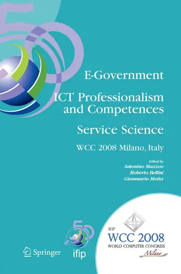 Cover of E-Government ICT Professionalism and Competences Service Science