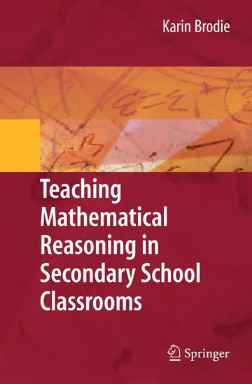 Cover of Teaching Mathematical Reasoning in Secondary School Classrooms
