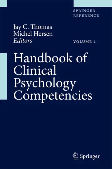 Cover of Handbook of Clinical Psychology Competencies