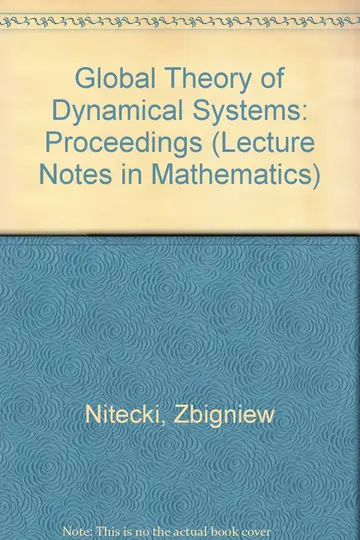 Cover of Global Theory of Dynamical Systems