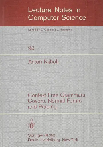 Cover of Context-Free Grammars