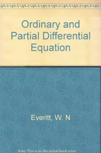 Cover of Ordinary and Partial Differential Equation