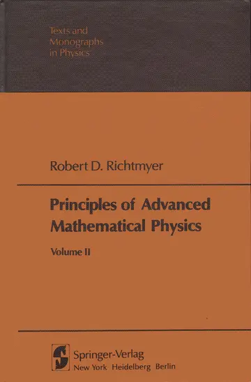 Cover of Principles of Advanced Mathematical Physics