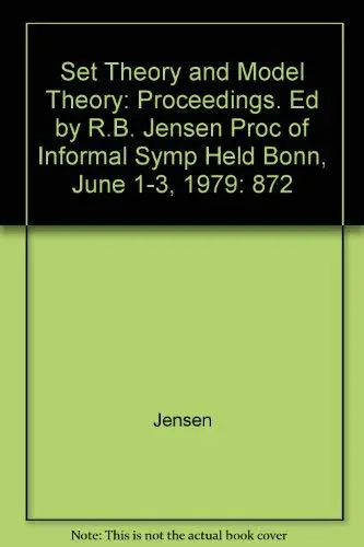Cover of Set Theory and Model Theory
