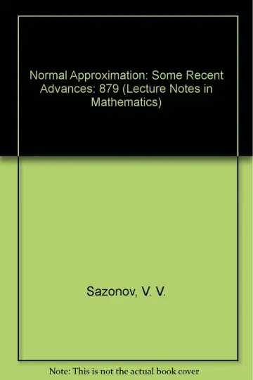 Cover of Normal Approximation