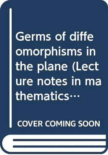 Cover of Germs of diffeomorphisms in the plane