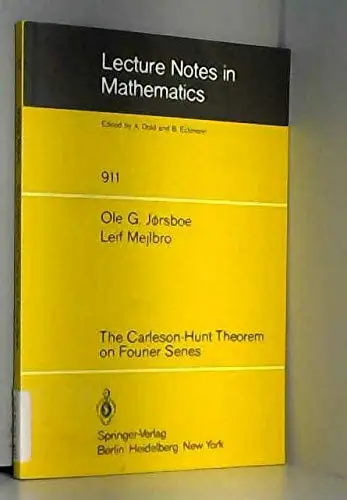 Cover of The Carleson-Hunt theorem on fourier series