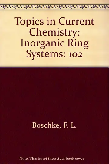 Cover of Topics in Current Chemistry