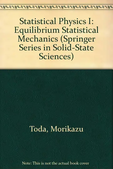 Cover of Statistical Physics I