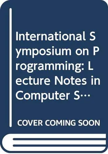Cover of International Symposium on Programming