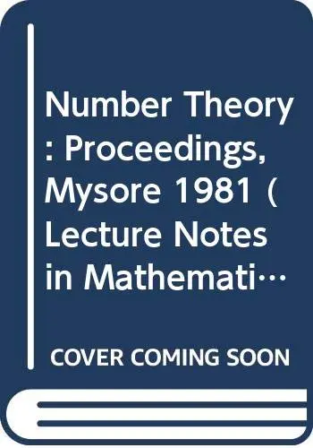 Cover of Number Theory