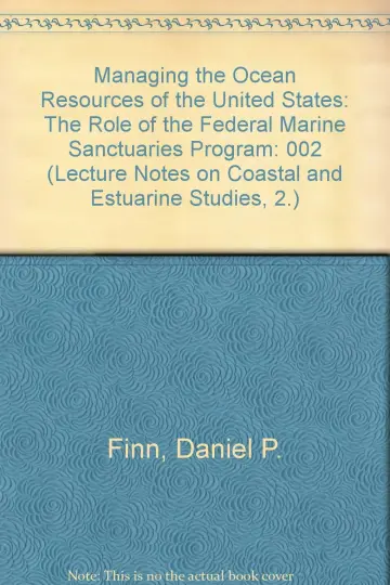 Cover of Managing the Ocean Resources of the United States