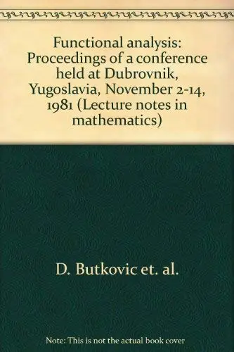 Cover of Functional analysis