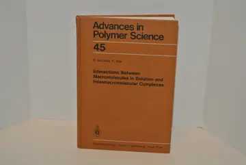 Cover of Advances in Polymer Science