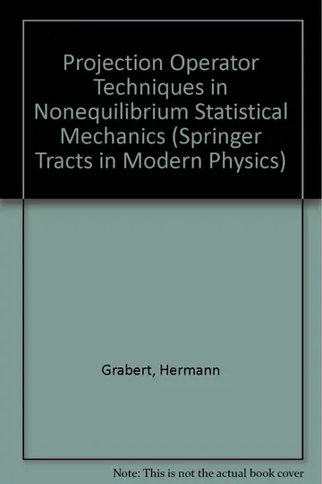 Cover of Projection Operator Techniques in Nonequilibrium Statistical Mechanics