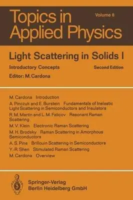Cover of Light Scattering in Solids One