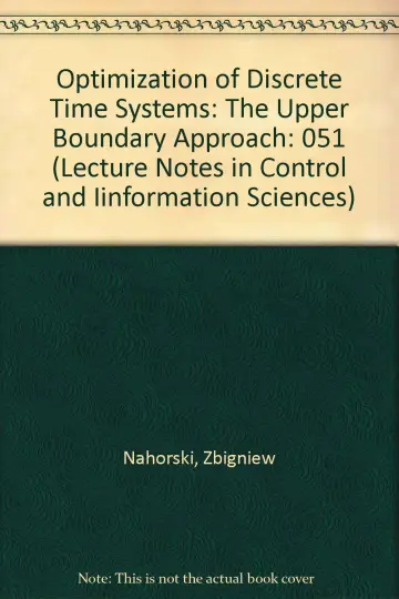 Cover of Optimization of Discrete Time Systems