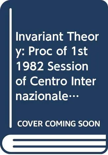 Cover of Invariant Theory