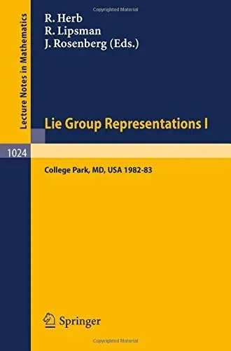 Cover of Lie Group Representations I