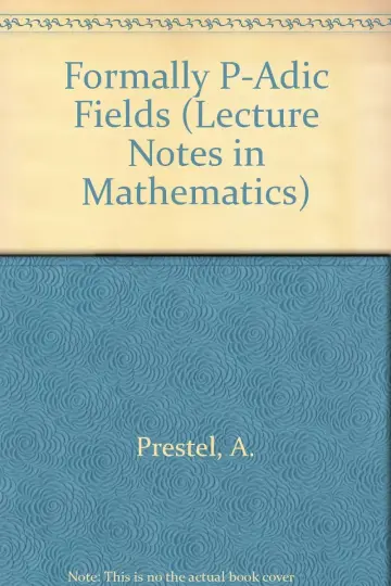 Cover of Formally P-Adic Fields