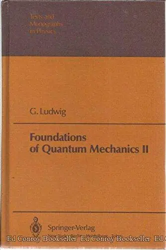 Cover of Foundations of Quantum Mechanics II