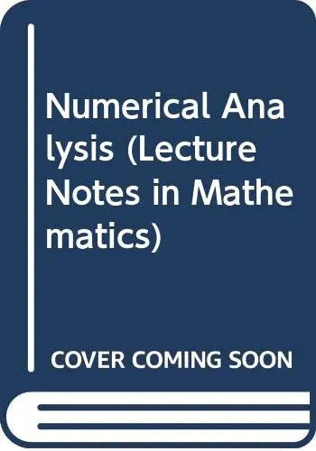 Cover of Numerical Analysis