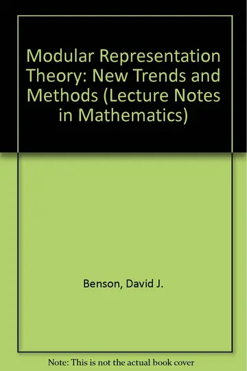 Cover of Modular Representation Theory