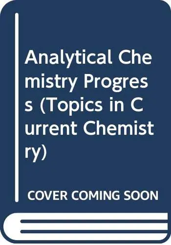 Cover of Analytical Chemistry Progress
