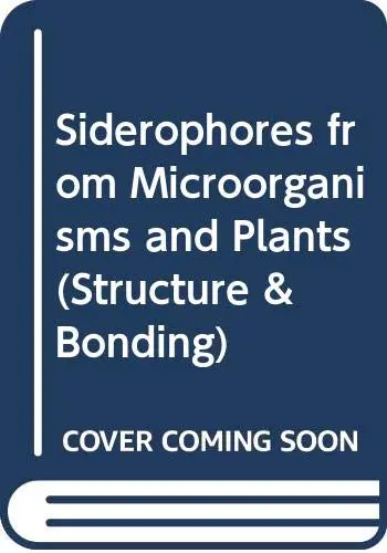 Cover of Siderophores from Microorganisms and Plants