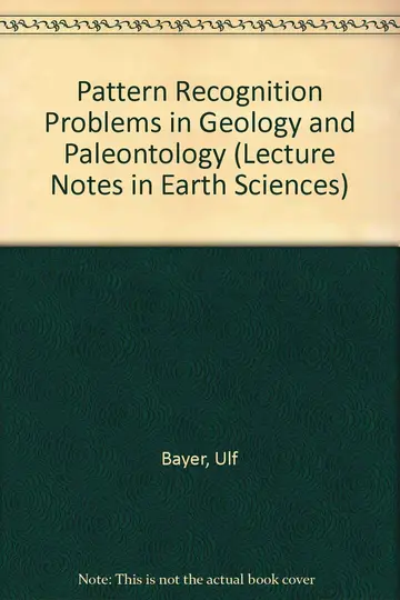 Cover of Pattern Recognition Problems in Geology and Paleontology