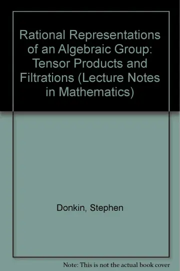 Cover of Rational Representations of an Algebraic Group
