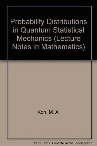 Cover of Probability Distributions in Quantum Statistical Mechanics