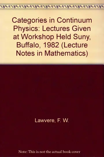 Cover of Categories in Continuum Physics
