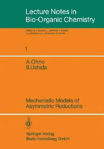 Cover of Mechanistic Models of Asymmetric Reductions