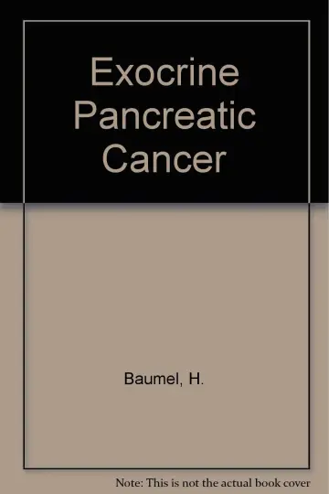 Cover of Exocrine Pancreatic Cancer