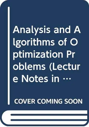 Cover of Analysis and Algorithms of Optimization Problems