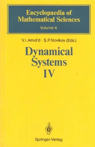 Cover of Dynamical Systems IV
