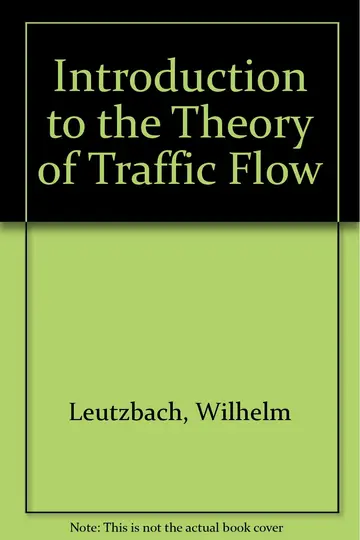 Cover of Introduction to the Theory of Traffic Flow