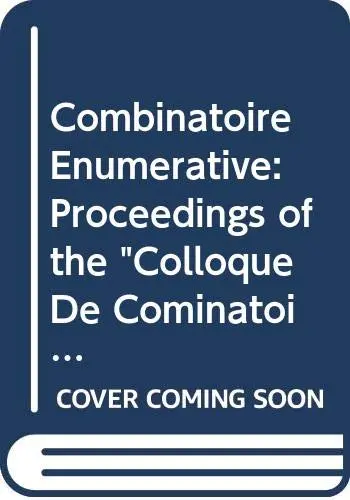 Cover of Combinatoire Enumerative