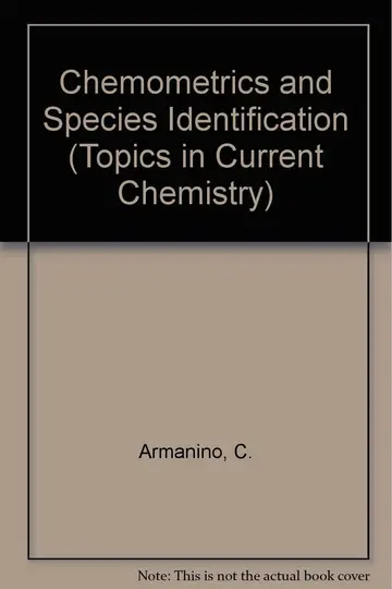 Cover of Chemometrics and Species Identification