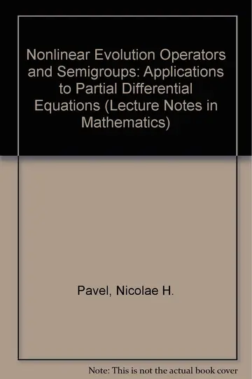 Cover of Nonlinear Evolution Operators and Semigroups