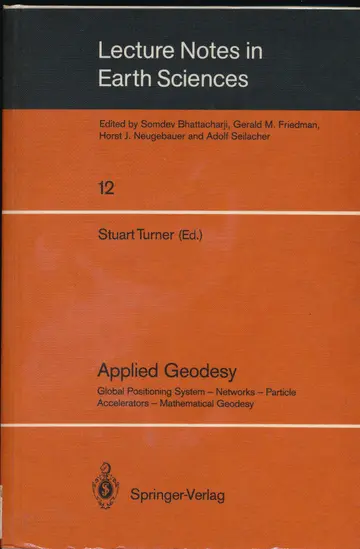Cover of Applied Geodesy