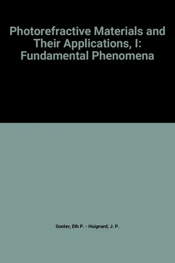 Cover of Photorefractive Materials and Their Applications, I