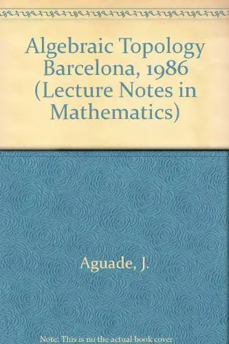 Cover of Algebraic Topology Barcelona, 1986