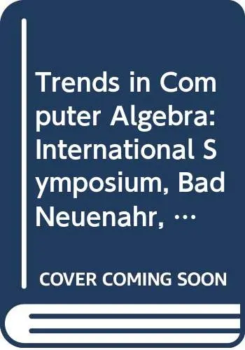 Cover of Trends in Computer Algebra