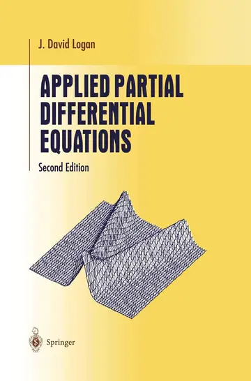 Cover of Applied Partial Differential Equations