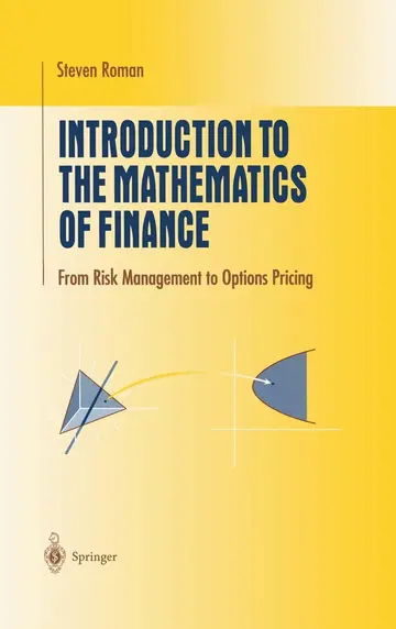 Cover of Introduction to the Mathematics of Finance
