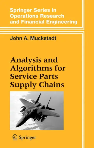 Cover of Analysis and Algorithms for Service Parts Supply Chains