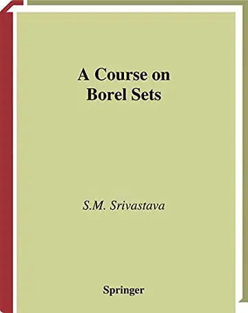 Cover of A Course on Borel Sets